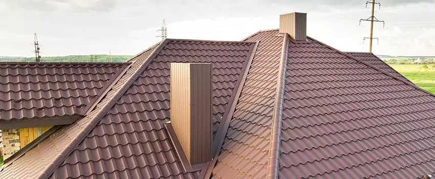 Residential Chimney Flashing Restoration in Cooper City, FL