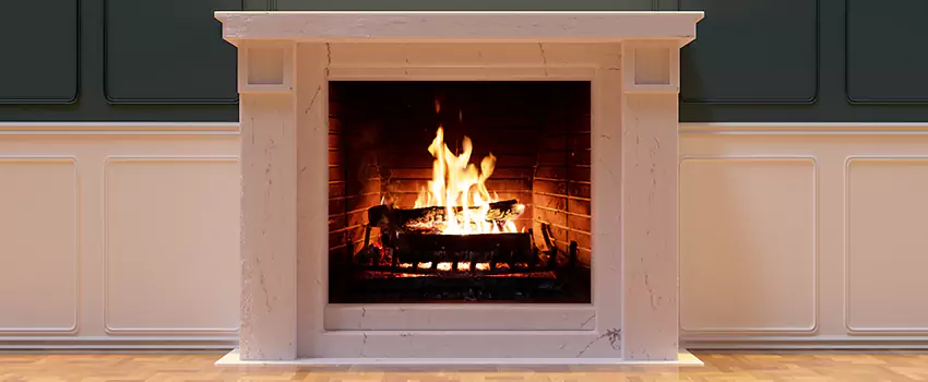 Decorative Electric Fireplace Installation in Cooper City, Florida