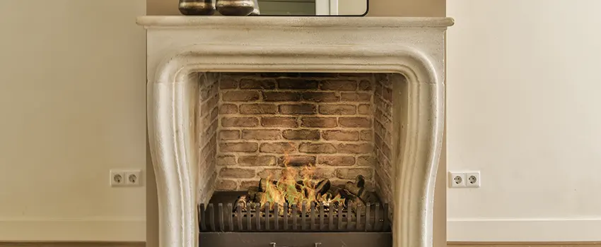 Vintage-style Fireplace Redesign in Cooper City, Florida