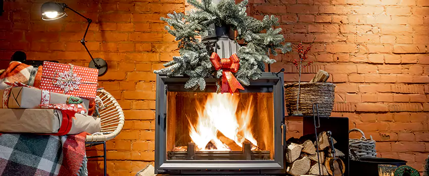 Travis Industries Linear Gas Fireplace Installation in Cooper City, Florida