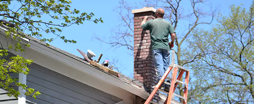 Vinyl and PVC Chimney Flashing Installation in Cooper City, FL