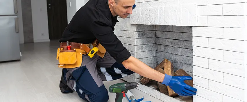 Fireplace Damaged Damper Frame Repair Services in Cooper City, Florida