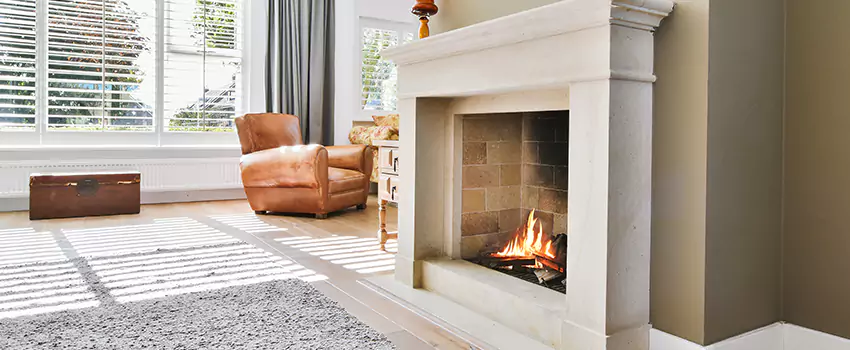 Vintage Fireplace Refacing in Cooper City, Florida
