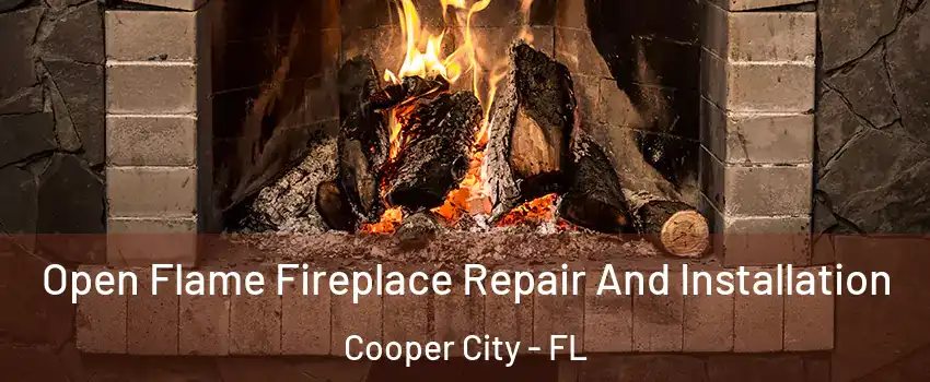  Open Flame Fireplace Repair And Installation Cooper City - FL